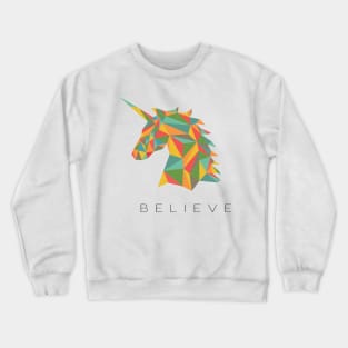 Belive in Unicorns (Dark) Crewneck Sweatshirt